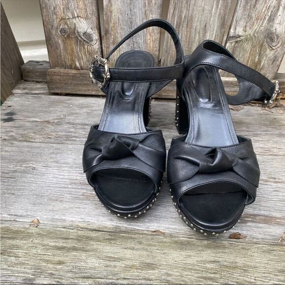 THE KOOPLES Stud Details Leather Sandals size EU 38 - Picture 6 of 16